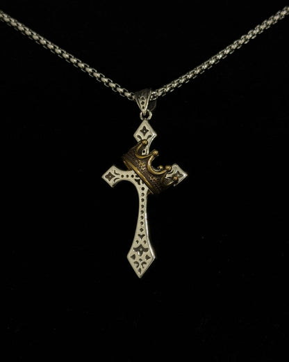 Crown Cross Kette