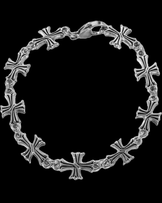 Chrome Cross Armband
